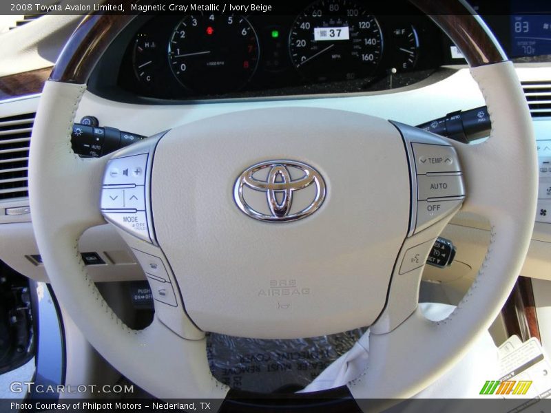 Magnetic Gray Metallic / Ivory Beige 2008 Toyota Avalon Limited