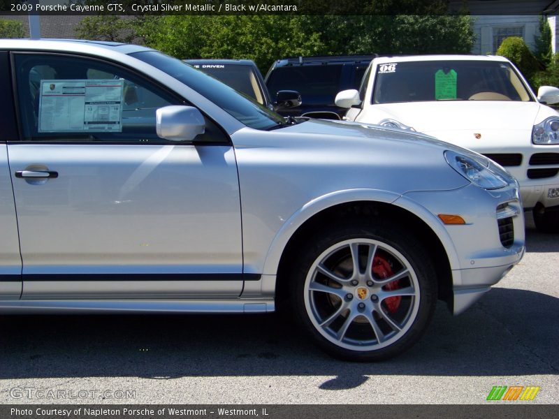 Crystal Silver Metallic / Black w/Alcantara 2009 Porsche Cayenne GTS
