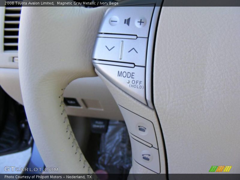 Magnetic Gray Metallic / Ivory Beige 2008 Toyota Avalon Limited