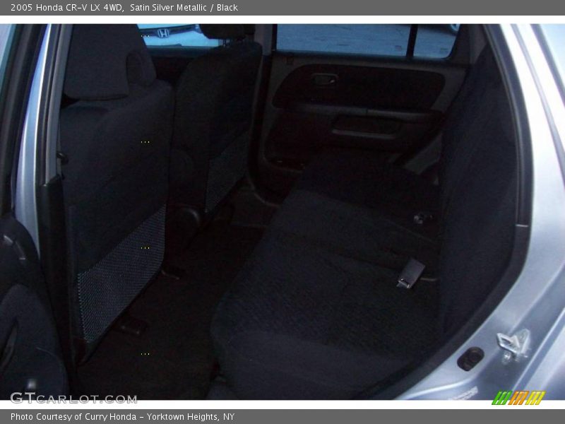 Satin Silver Metallic / Black 2005 Honda CR-V LX 4WD