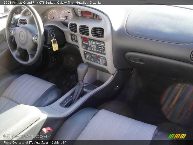 Galaxy Silver Metallic / Graphite 2001 Pontiac Grand Prix GTP Sedan