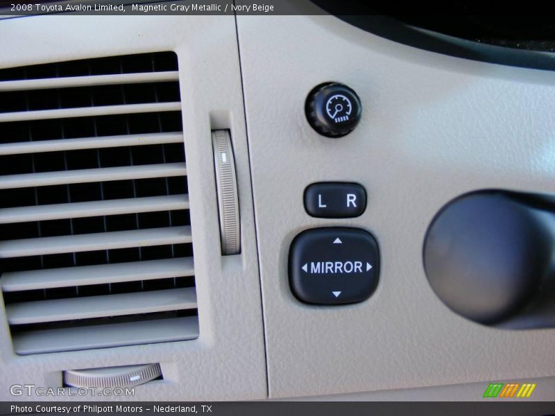 Magnetic Gray Metallic / Ivory Beige 2008 Toyota Avalon Limited