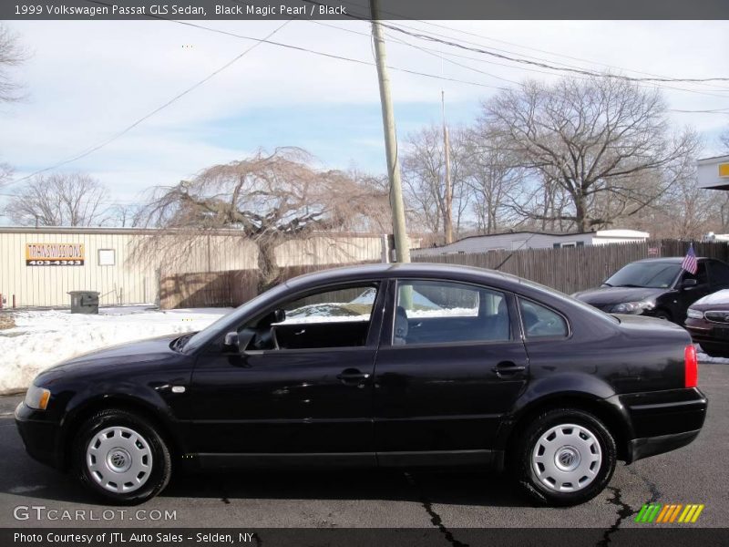 Black Magic Pearl / Black 1999 Volkswagen Passat GLS Sedan