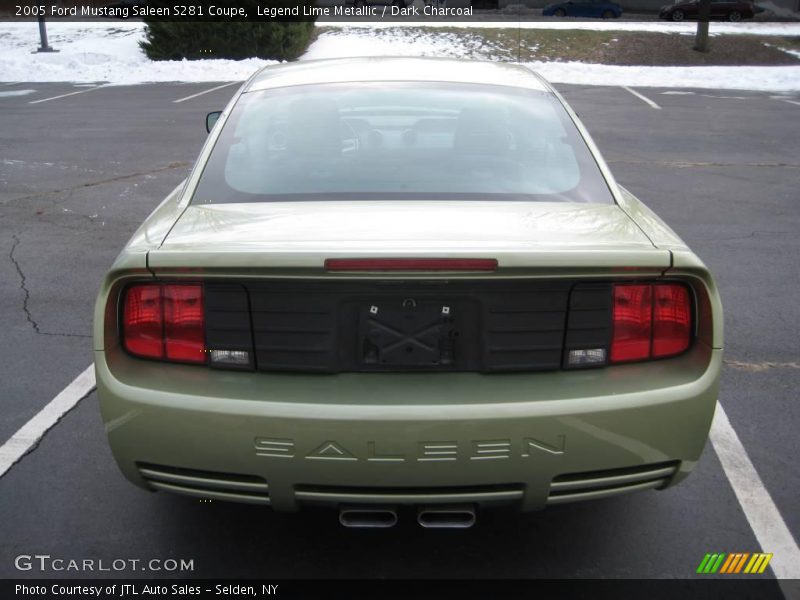 Legend Lime Metallic / Dark Charcoal 2005 Ford Mustang Saleen S281 Coupe