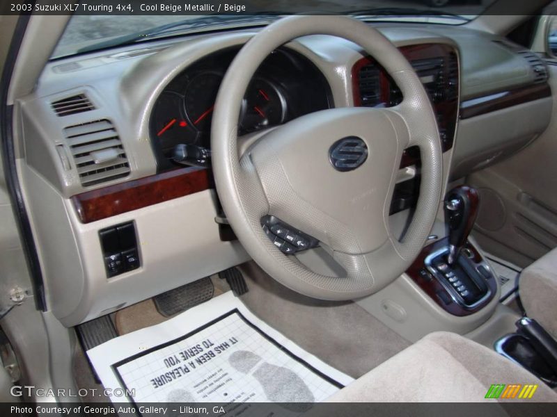 Cool Beige Metallic / Beige 2003 Suzuki XL7 Touring 4x4