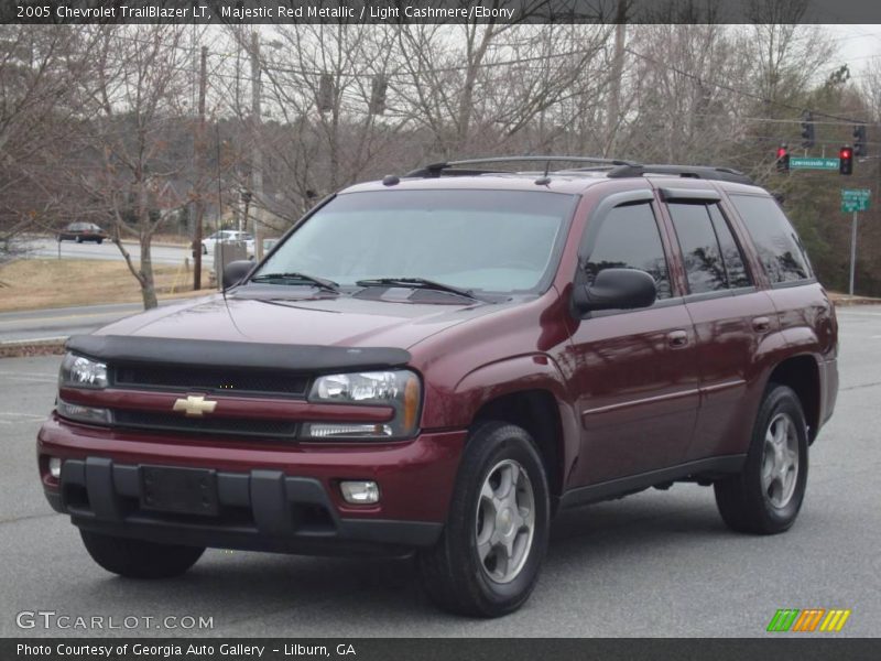 Majestic Red Metallic / Light Cashmere/Ebony 2005 Chevrolet TrailBlazer LT