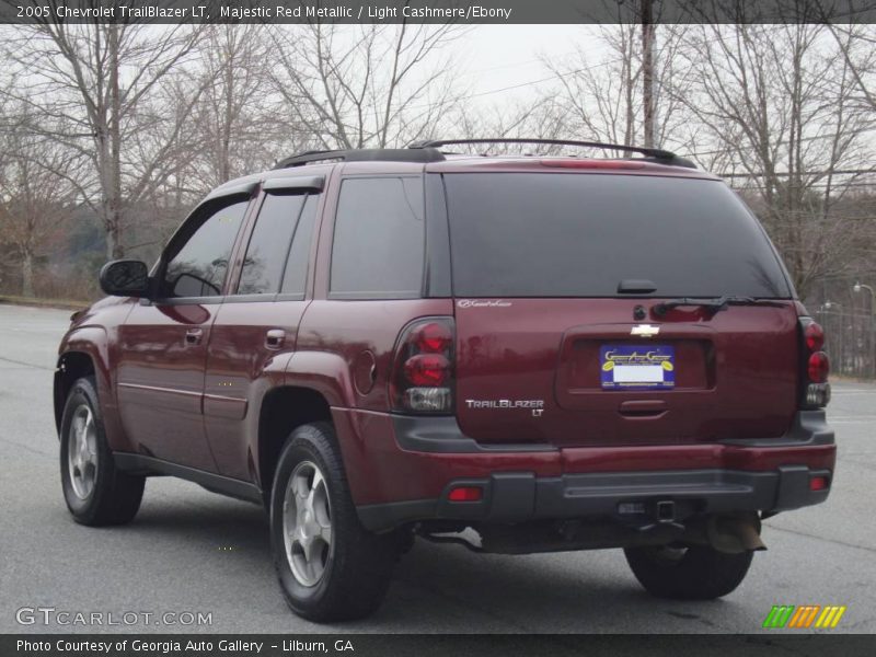 Majestic Red Metallic / Light Cashmere/Ebony 2005 Chevrolet TrailBlazer LT