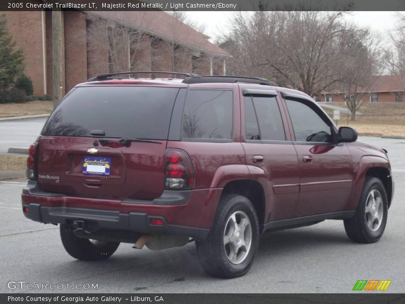 Majestic Red Metallic / Light Cashmere/Ebony 2005 Chevrolet TrailBlazer LT