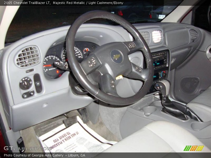 Majestic Red Metallic / Light Cashmere/Ebony 2005 Chevrolet TrailBlazer LT