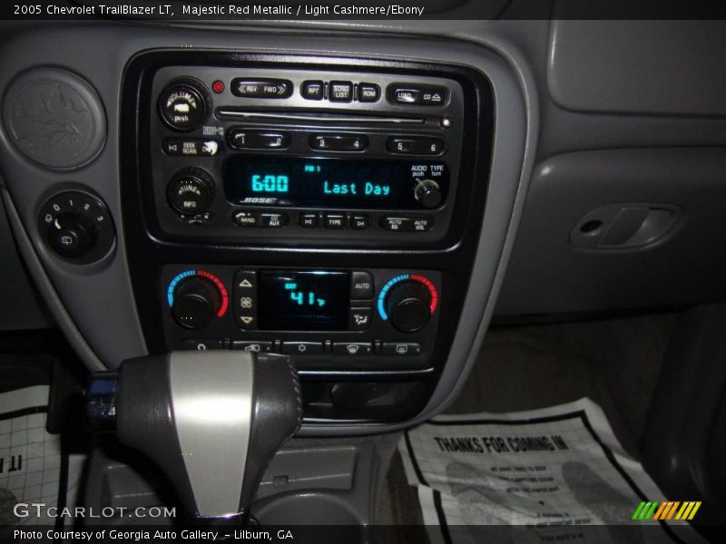 Majestic Red Metallic / Light Cashmere/Ebony 2005 Chevrolet TrailBlazer LT