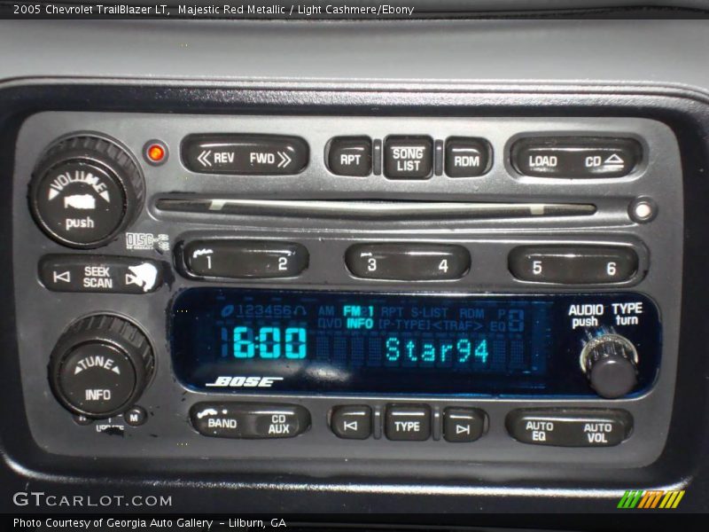 Majestic Red Metallic / Light Cashmere/Ebony 2005 Chevrolet TrailBlazer LT