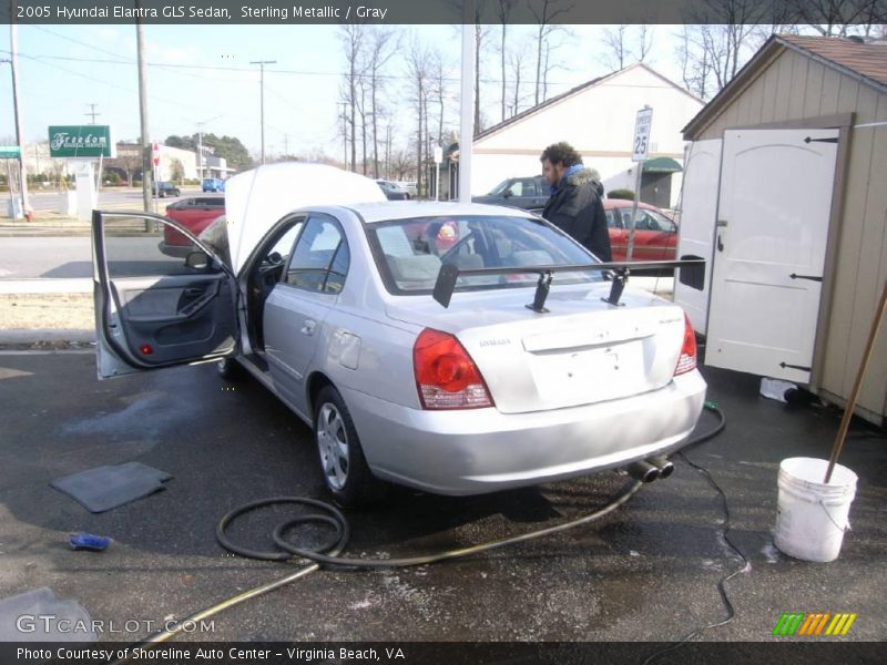 Sterling Metallic / Gray 2005 Hyundai Elantra GLS Sedan