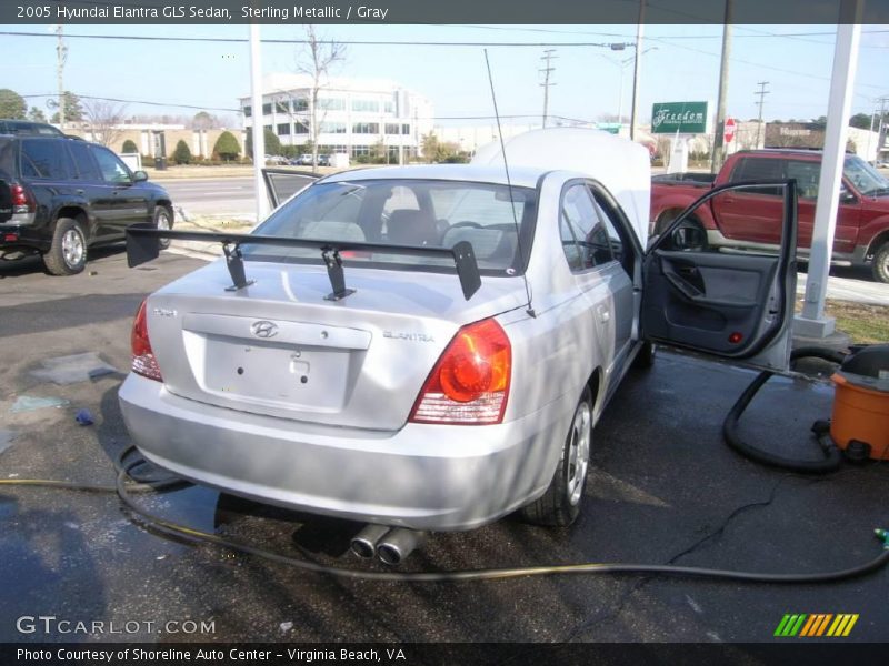 Sterling Metallic / Gray 2005 Hyundai Elantra GLS Sedan