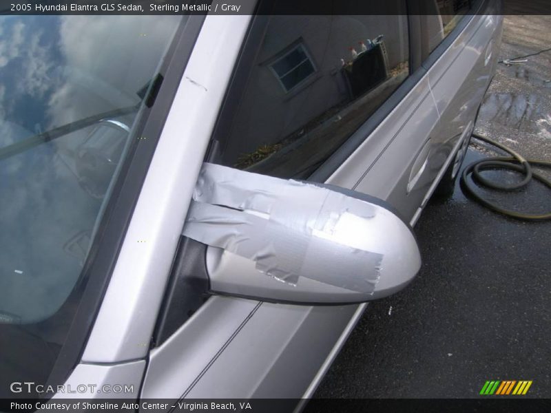 Sterling Metallic / Gray 2005 Hyundai Elantra GLS Sedan