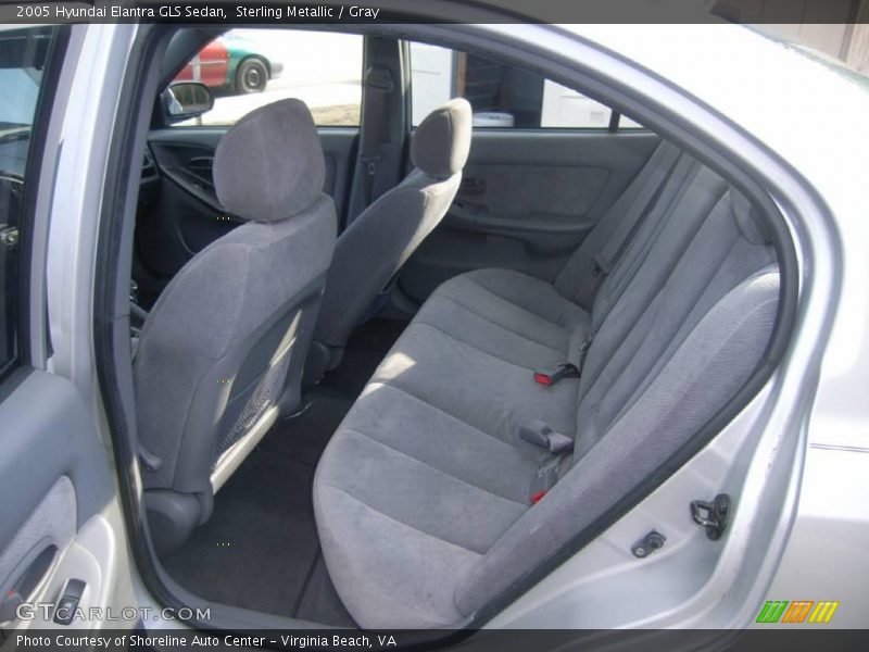 Sterling Metallic / Gray 2005 Hyundai Elantra GLS Sedan