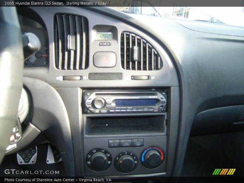 Sterling Metallic / Gray 2005 Hyundai Elantra GLS Sedan