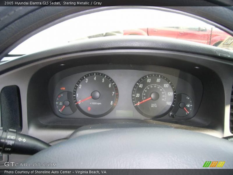 Sterling Metallic / Gray 2005 Hyundai Elantra GLS Sedan