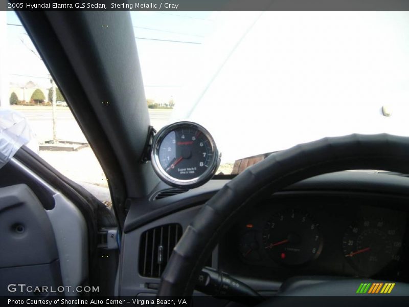 Sterling Metallic / Gray 2005 Hyundai Elantra GLS Sedan