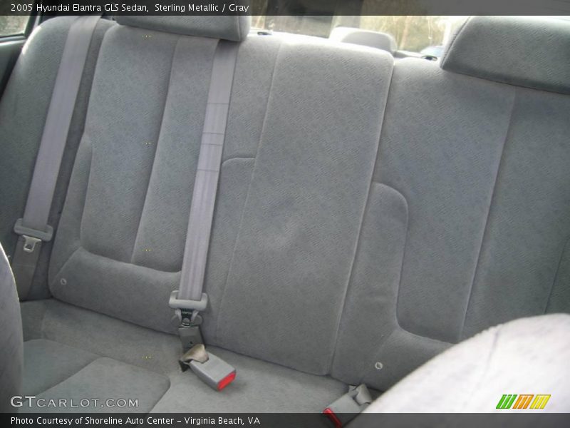 Sterling Metallic / Gray 2005 Hyundai Elantra GLS Sedan