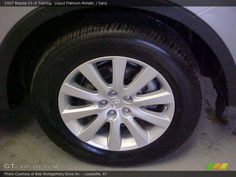 Liquid Platinum Metallic / Sand 2007 Mazda CX-9 Touring