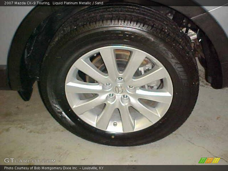 Liquid Platinum Metallic / Sand 2007 Mazda CX-9 Touring