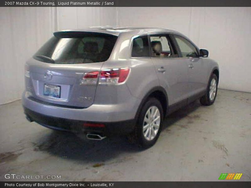 Liquid Platinum Metallic / Sand 2007 Mazda CX-9 Touring