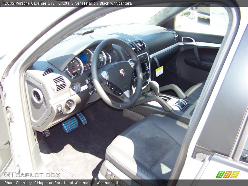 Crystal Silver Metallic / Black w/Alcantara 2009 Porsche Cayenne GTS