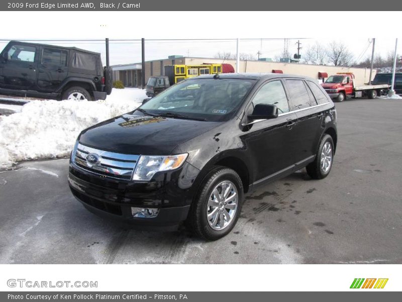 Black / Camel 2009 Ford Edge Limited AWD