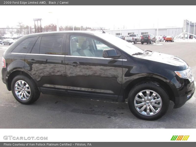 Black / Camel 2009 Ford Edge Limited AWD