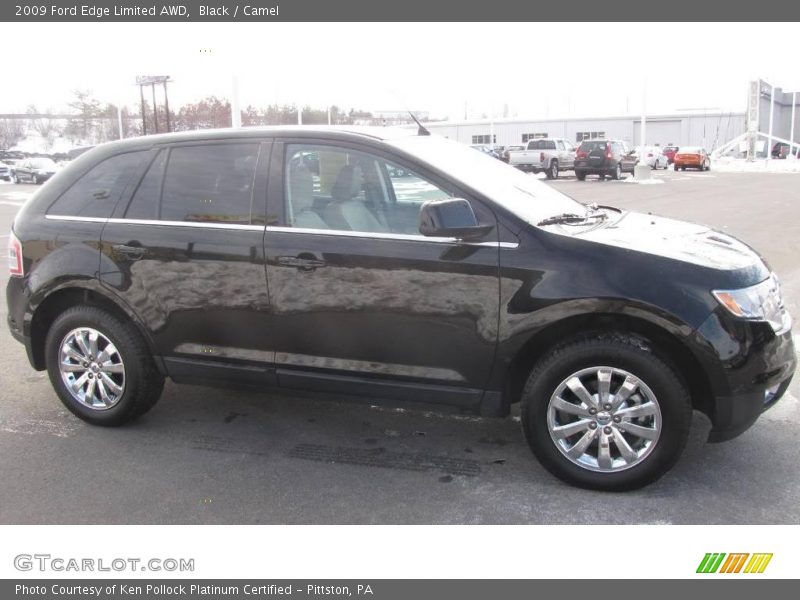 Black / Camel 2009 Ford Edge Limited AWD