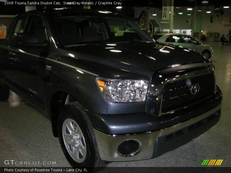 Slate Gray Metallic / Graphite Gray 2008 Toyota Tundra Double Cab