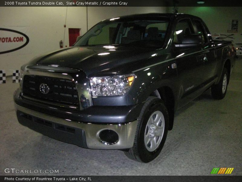 Slate Gray Metallic / Graphite Gray 2008 Toyota Tundra Double Cab