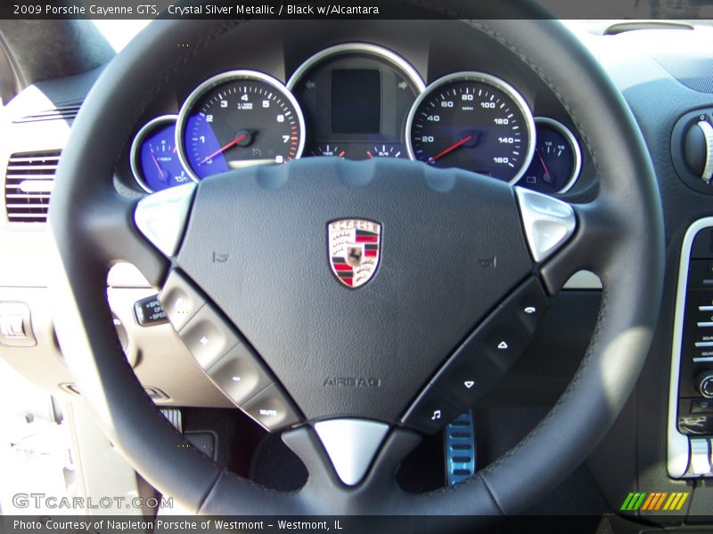 Crystal Silver Metallic / Black w/Alcantara 2009 Porsche Cayenne GTS