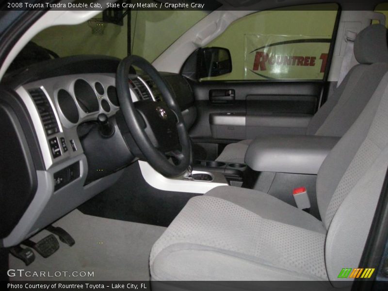 Slate Gray Metallic / Graphite Gray 2008 Toyota Tundra Double Cab