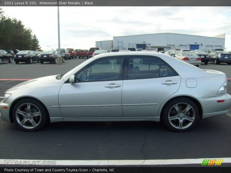 Millennium Silver Metallic / Black 2001 Lexus IS 300