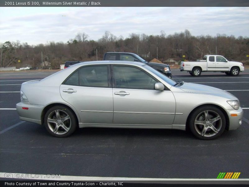Millennium Silver Metallic / Black 2001 Lexus IS 300
