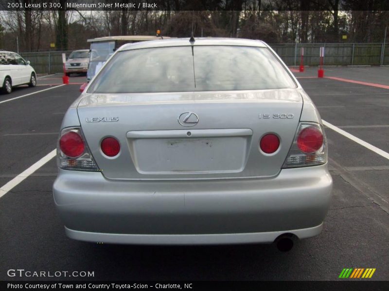 Millennium Silver Metallic / Black 2001 Lexus IS 300