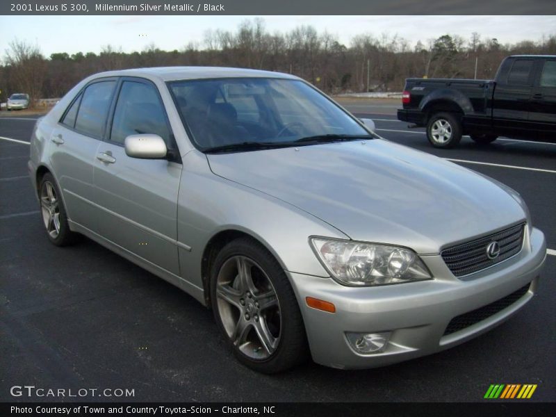 Millennium Silver Metallic / Black 2001 Lexus IS 300
