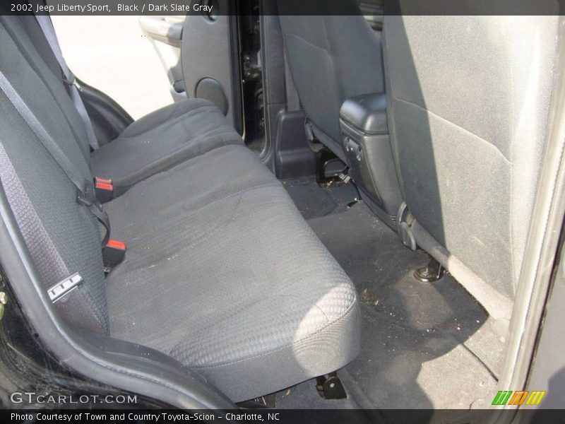Black / Dark Slate Gray 2002 Jeep Liberty Sport