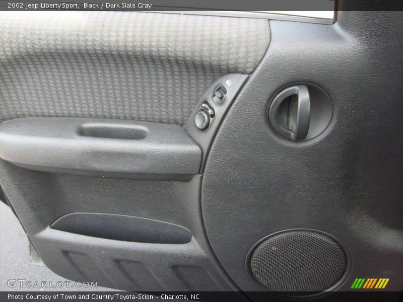 Black / Dark Slate Gray 2002 Jeep Liberty Sport