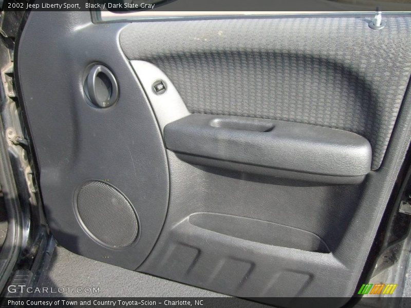 Black / Dark Slate Gray 2002 Jeep Liberty Sport