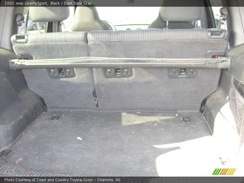 Black / Dark Slate Gray 2002 Jeep Liberty Sport