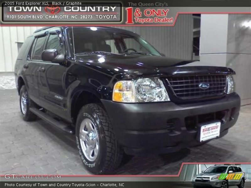 Black / Graphite 2005 Ford Explorer XLS