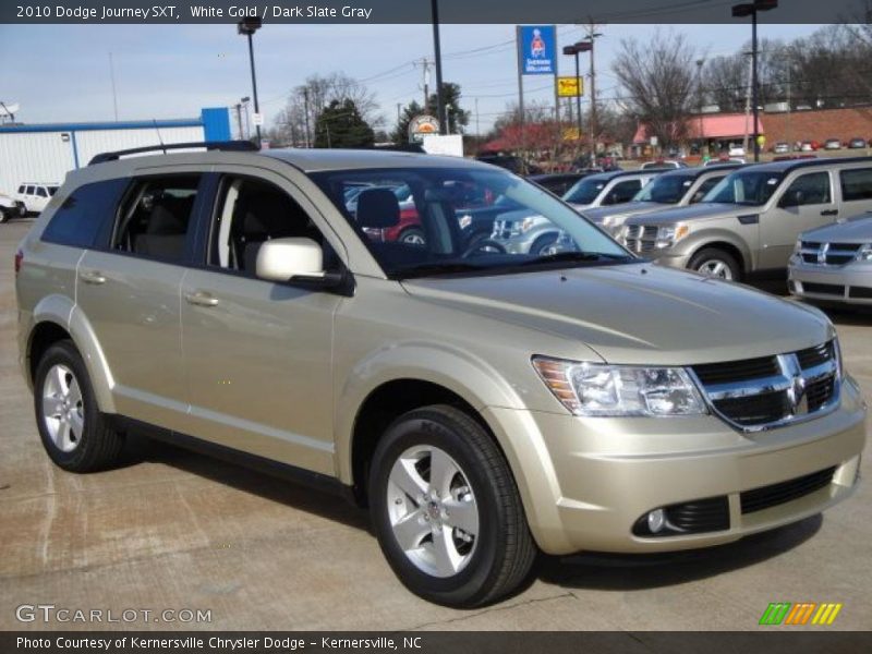 White Gold / Dark Slate Gray 2010 Dodge Journey SXT