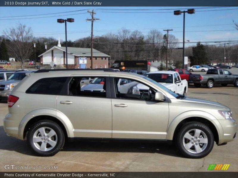 White Gold / Dark Slate Gray 2010 Dodge Journey SXT