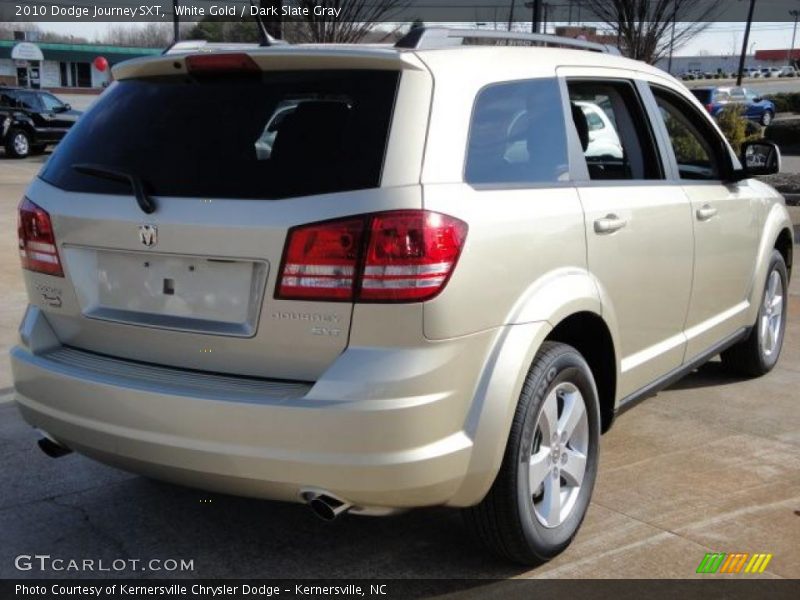 White Gold / Dark Slate Gray 2010 Dodge Journey SXT