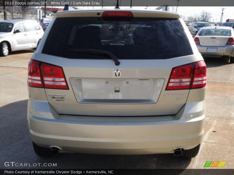 White Gold / Dark Slate Gray 2010 Dodge Journey SXT