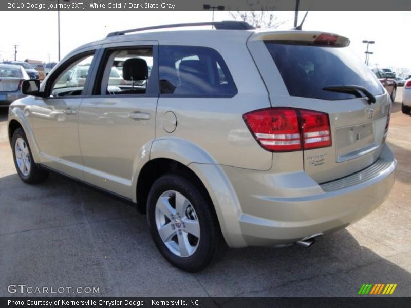 White Gold / Dark Slate Gray 2010 Dodge Journey SXT