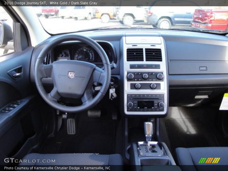 White Gold / Dark Slate Gray 2010 Dodge Journey SXT