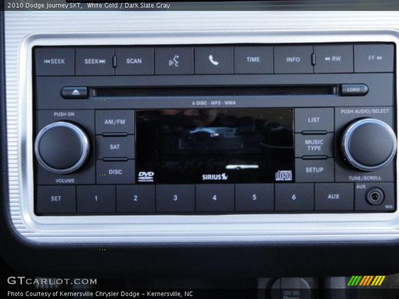 White Gold / Dark Slate Gray 2010 Dodge Journey SXT